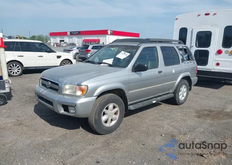 2002 Nissan Pathfinder Se z USA, uszkodzony, nr VIN JN8DR09X82W655096